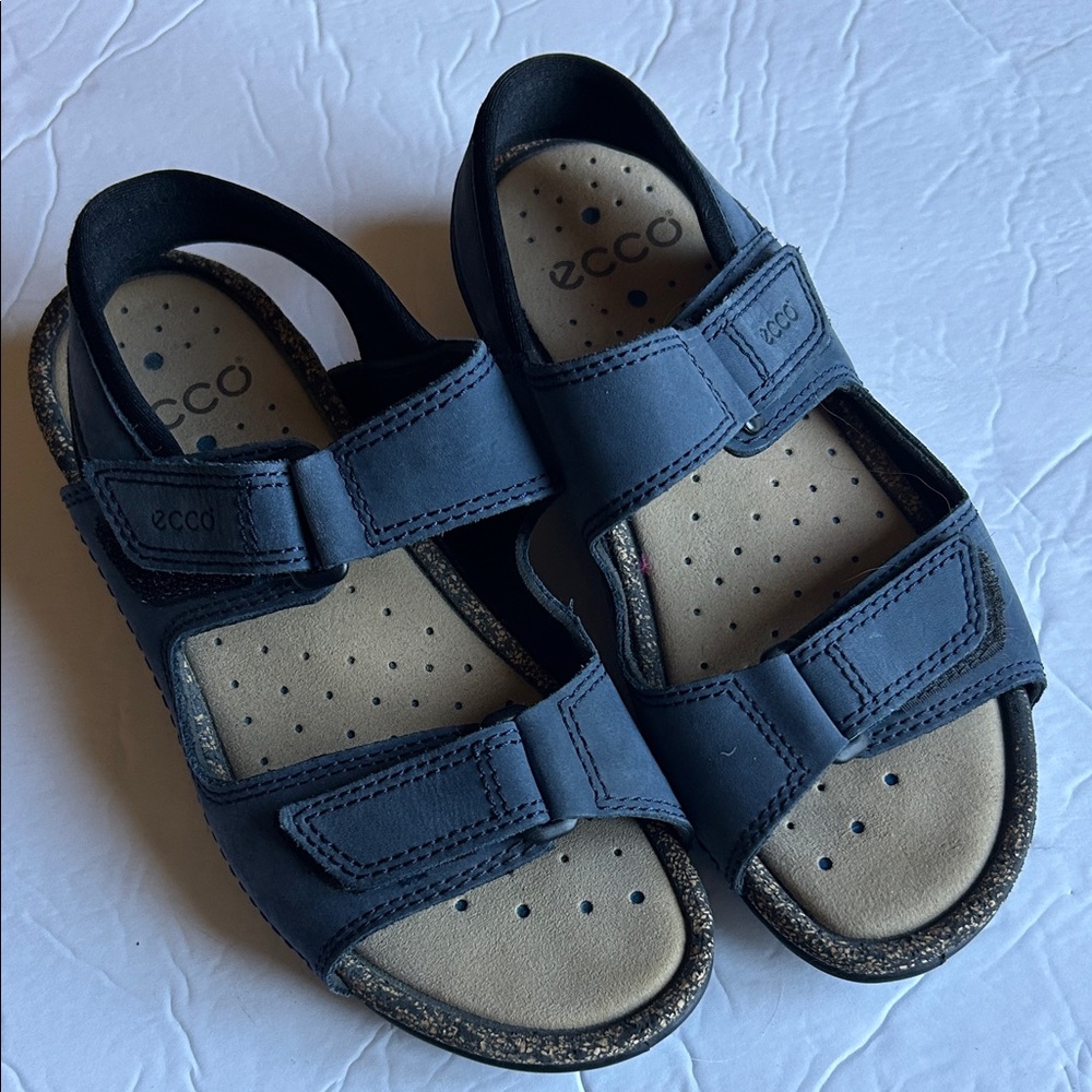 Ecco Women’s Navy Double-Strap Sport Sandals too big for me. Worn once